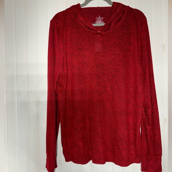 Cuddl Duds hoodie. Heathered red color size XL NWT - Picture 1 of 7